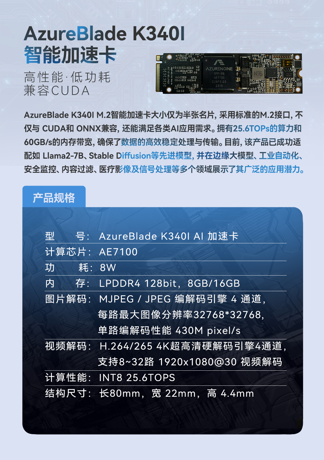 K340l智能加速卡 水牌3(1)